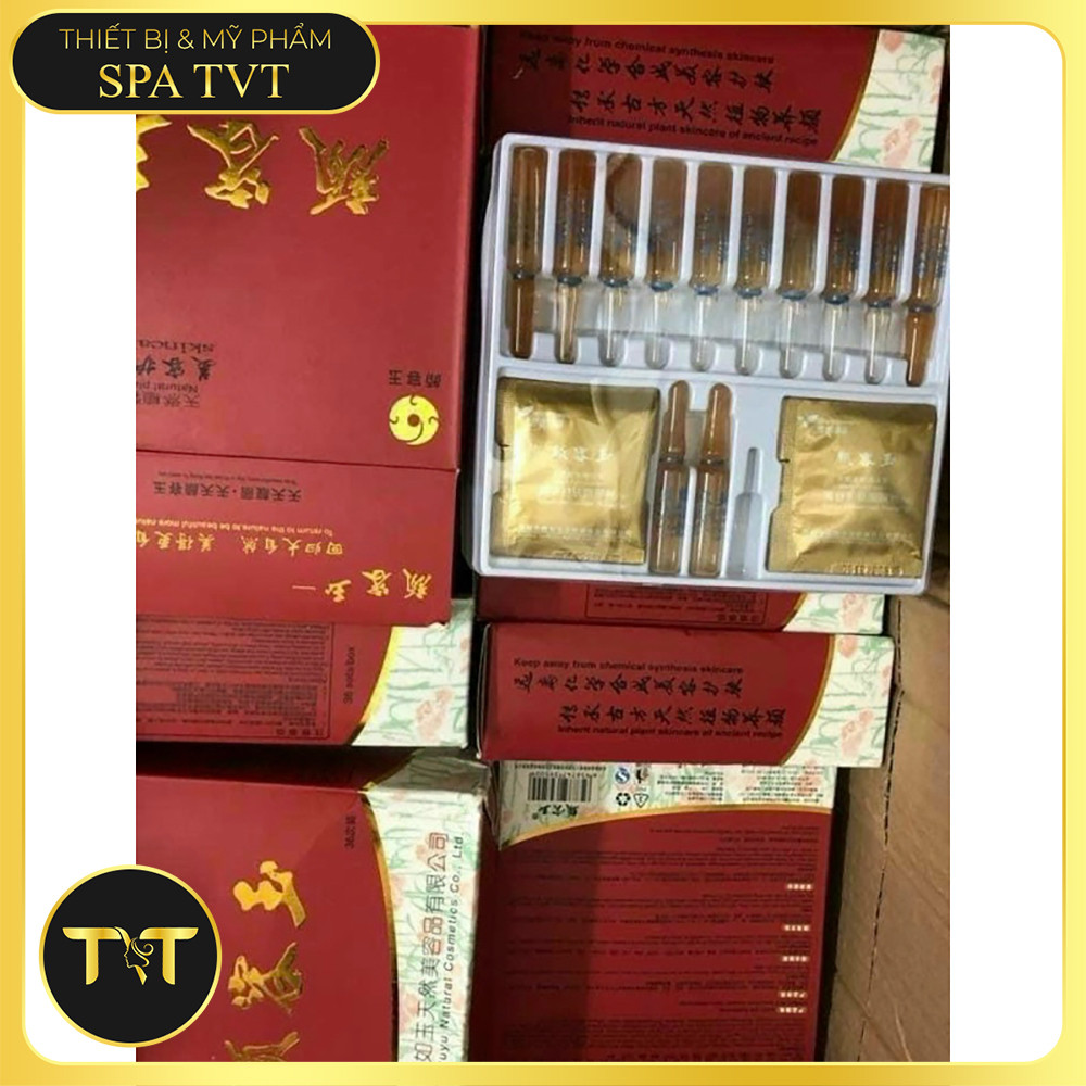 MẶT NẠ THUỐC BẮC 36 ỐNG – HỖ TRỢ GIẢM NÁM, MỜ THÂM, GIẢM MỤN, DƯỠNG TRẮNG DA