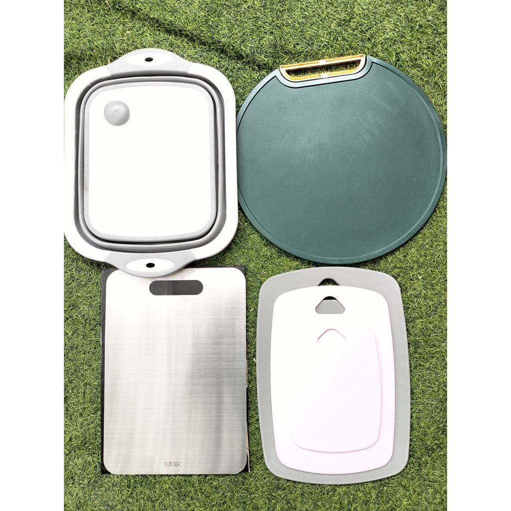 Thớt inox 304 kháng khuẩn size lớn cao cấp chống ẩm mốc độc hại vệ sinh dễ dàng cường lực không mùn gỗ