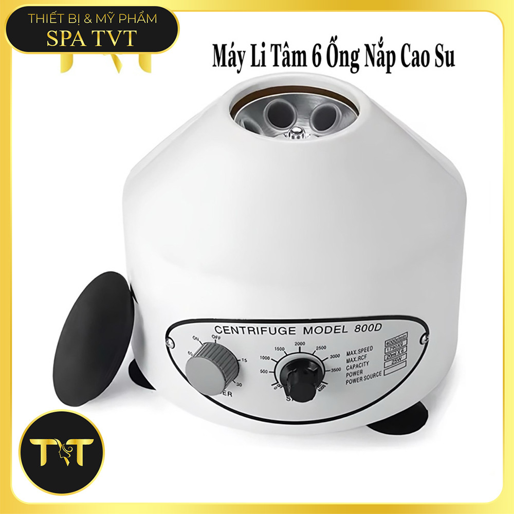MÁY LY TÂM TÁCH HUYẾT TƯƠNG PRP 6 ỐNG – HẸN GIỜ, ĐIỀU CHỈNH TỐC ĐỘ, BH 12 THÁNG