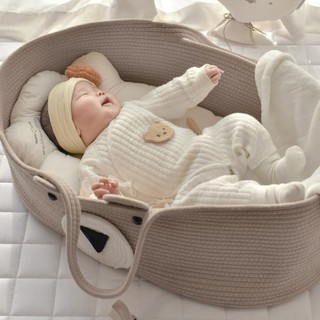 Baby Changing Basket Moses Basket for Babies Portable Baby Sleeping-Basket 28in