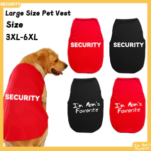 ✨ Hàng Mới Về ✨ 3xl-6xl Họa Tiết An Toàn Mèo / Chó Thoáng Khí Kích Thước Lớn Áo Vest Chó Quần Áo Cho Chó Lớn Và Vừa