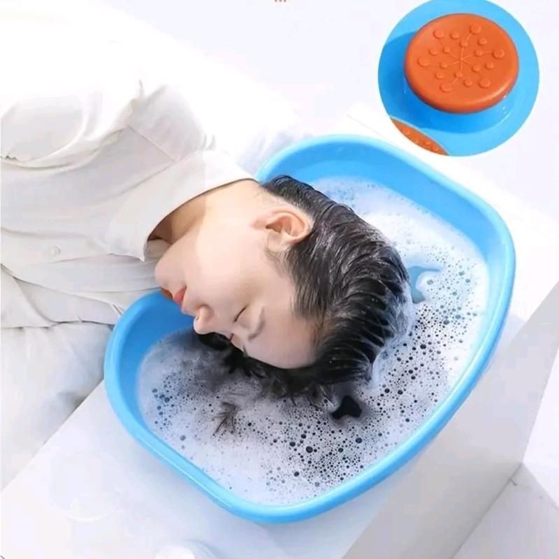 Chậu Gội Đầu Tại Nhà, Chậu Gội Đầu Cho Người Già ,Người Bệnh,Trẻ Nhỏ Có Đệm Massage Thỏa mãi Chất Liệu Cứng Cáp