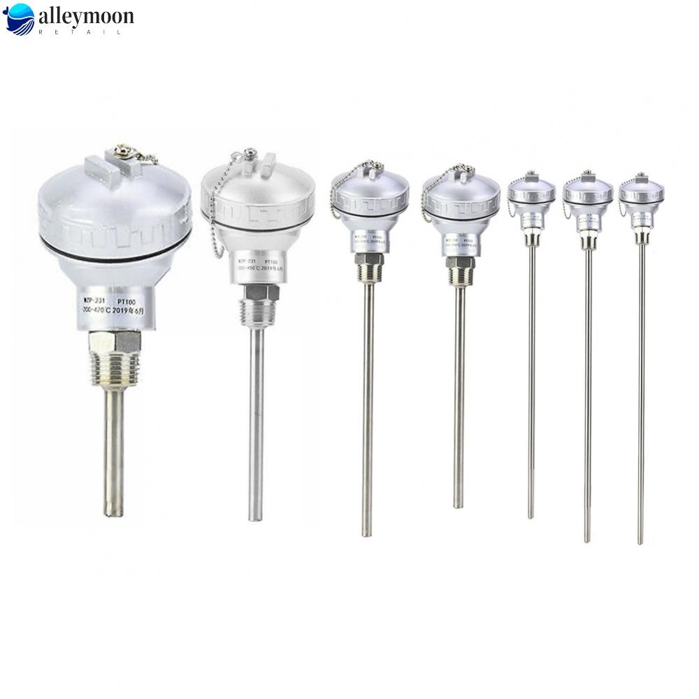 Đầu dò cảm biến nhiệt độ RTD PT100 Phát hiện nhiệt độ đáng tin cậy Màu bạc