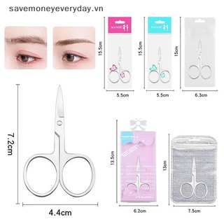 [savemoneyeveryday] 1 Cái Tông Đơ Cắt Lông Mày Cắt Lông Mi Mặt Tẩy Lông Bằng Thép Không Gỉ Cắt Móng Tay Làm Móng Tay Kéo Dụng Cụ Trang Điểm Làm Đẹp [vn]