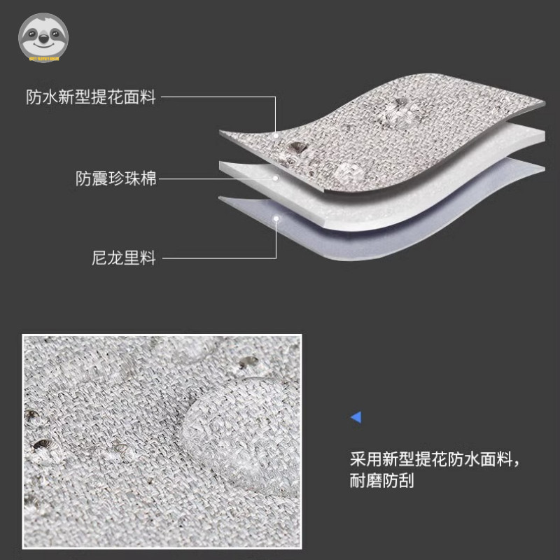 Bộ sạc cáp dữ liệu Túi lưu trữ đôi / Túi lưu trữ di động du lịch / Túi lưu trữ muji