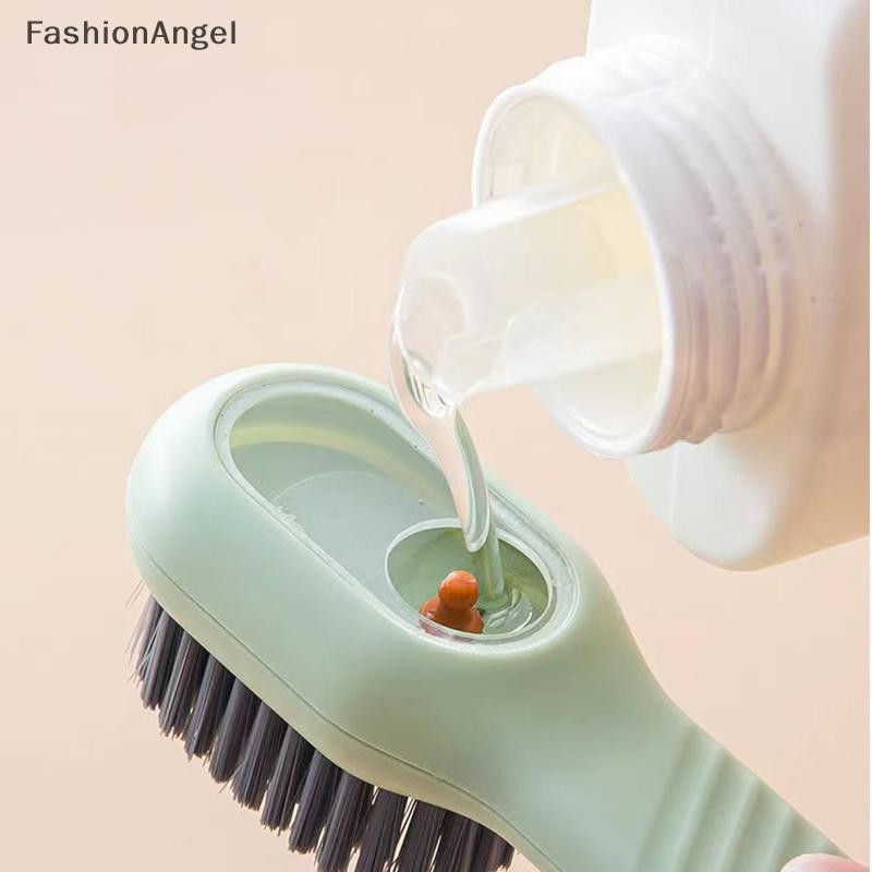 FashionAngel 1 Giày Giặt Plus Bàn Chải Giày Lỏng Đa Năng Bấm Mềm Bàn Chải Giày Tay Cầm Dài Bàn Chải Quần Áo Cleaing Dụng Cụ VN