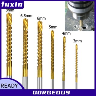 [Fuxin] Bộ mũi khoan coban 3 mũi khoan trục vít hệ mét tổng hợp HSS 3-8mm