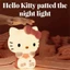 Đèn ngủ Hello Kitty Hoạt hình Anime Hello Kitty Cat Night Light Thích hợp cho bé gái Quà tặng Đèn ngủ Trang trí phòng ngủ