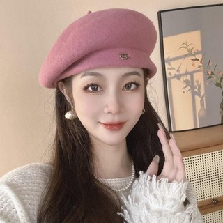 Mũ nồi len retro mềm mại, thanh lịch cho mùa thu đông