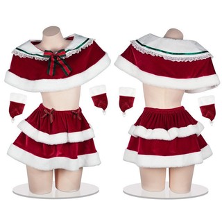 Quần áo năm mới Giao hàng nhanh    Trang phục giáng sinh trang phục giáng sinh cosplay cô gái thỏ nai sừng tấm bộ đồng phục đam mê 111