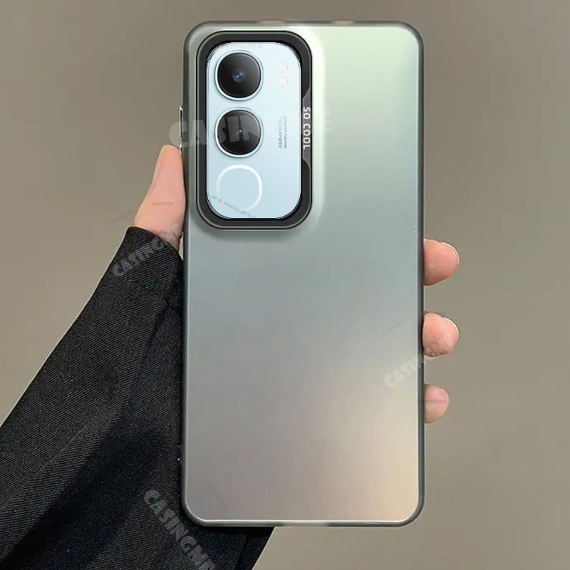 Vivo Y19s 2024 Mạ Sang Trọng Aurora Skin Matte Casing Cho Vivo Y19s VivoY19s Y 19s Y19 S 4G 5G 2024 Vỏ Điện Thoại Bảo Vệ Camera Nhiều Màu Sắc Ốp Lưng Chống Sốc