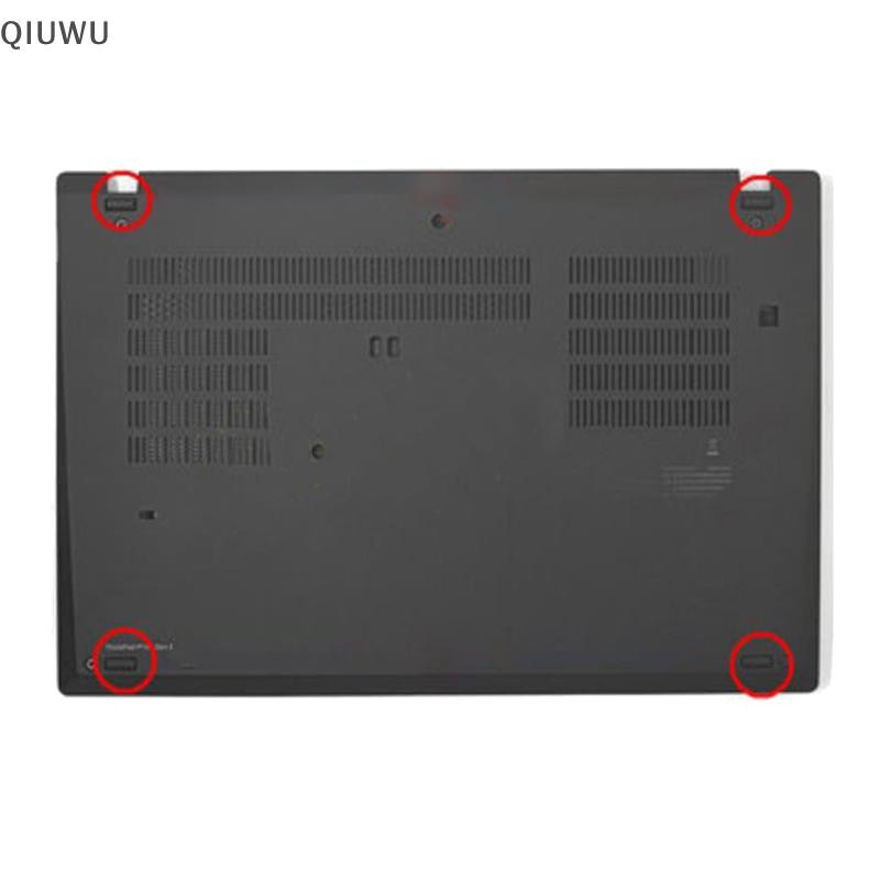 QIUWU 4 Miếng Lót Chân Cao Su Cho T490 T495 P43S T14 Đáy Đế Bao.