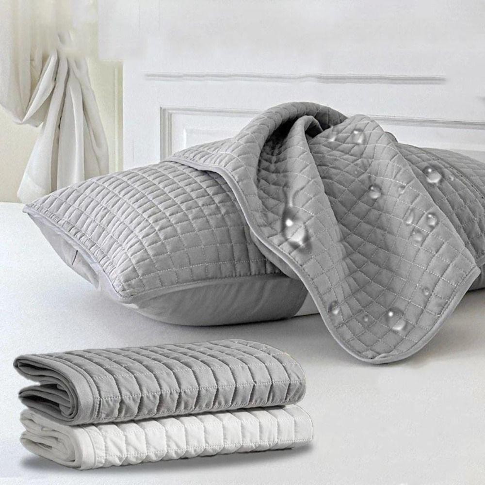 Vỏ gối BAMBOOB, Tấm bảo vệ gối dầu đầu lớp cách ly, Vỏ bảo vệ lõi gối chống mồ hôi bằng vải Cotton