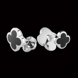Khuy măng sét nam chất lượng cao Vương miện hoa mận hình ngôi sao Lucky Four-Leaf Clover Shape Cuff Nút áo sơ mi kiểu Pháp Quà tặng 24.11.