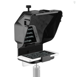 Andoer Điện Thoại Thông Minh Di Động Teleprompter Nhắc Với Giá Đỡ Điện Thoại Adapter Điều Khiển Từ Xa Để Ghi Video Phát Trực Tiếp Phỏng Vấn Trình Bày Giai Đoạn Phát Biểu