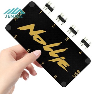Bộ chia 5V 3PIN ARGB HUB Nollie SignalRGB OpenRGB Universal 5V 3PIN ARGB Bộ điều khiển không đồng bộ HUB cho vỏ máy tính PC [jennie1.vn]
