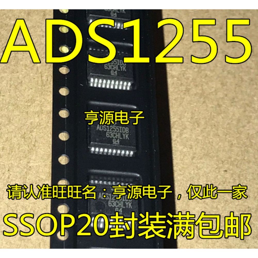 10 CÁI ADS1255 ADS1255IDBR ADS1255IDB SSOP-20 Chip Ic | Shopee Việt Nam