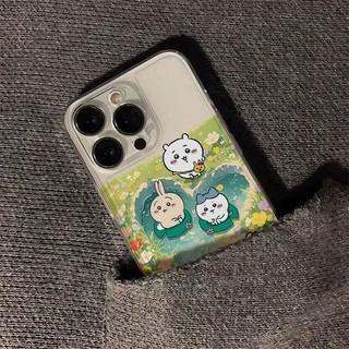 Vỏ Điện Thoại Chiikawa Dễ Thương Cho IPhone 16 14 15 Pro Max X XS XR 16E Vỏ Trong Suốt Dễ Thương Vintage Đơn Giản INS Bảo Vệ Ống Kính Vỏ Bảo Vệ Camera