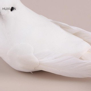 Huxuan 1 Bồ Câu Nhân Tạo Giả Bồ Câu Mô Phỏng Bồ Câu Cây Giáng Sinh Tiệc Cưới Trang Trí Nhà Cửa Trang Trí Phòng Khách RFT
