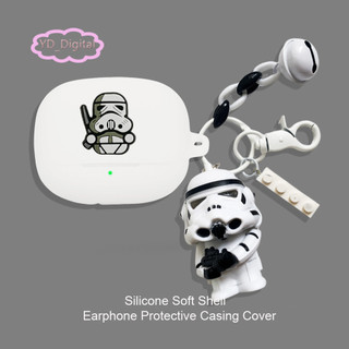 Cho SoundPEATS Air 5 pro Vỏ Tai Nghe Silicon Vỏ Mềm Tai Nghe Hoạt Hình Pikachu Dễ Thương Vỏ Bảo Vệ Vỏ Bảo Vệ Chống Thấm Nước Có Mặt Dây Chuyền
