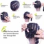 DELMER Deep Twist Móc Tóc, Afro Curls Tự Nhiên Tổng Hợp Móc Tóc, DIY Dài Xoăn Sóng Nước Móc Bện Phần Mở Rộng Tóc