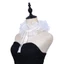 Bộ vòng cổ giả Yoo White Elizabethan Ruffle có vòng đeo tay dành cho hội chợ thời Phục hưng và biểu diễn sân khấu