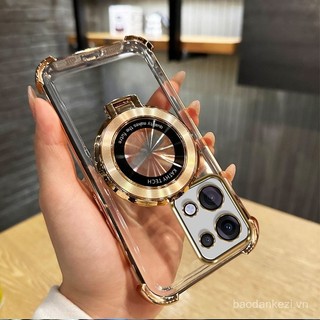 Ốp điện thoại cho oppo reno 13 pro 5g reno13 Reno13f 13f 5g 2024, vỏ điện thoại mềm silicone chống sốc, thiết kế mới thẩm mỹ trong suốt với giá đỡ SJXWXZJ01