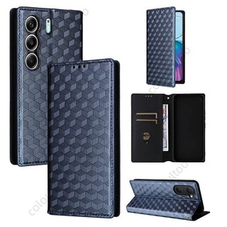 Camon50Ultra Flip Cover Cho Tecno Camon 40 Pro Premier Camon40Pro 50Pro 4G 5G Da PU Vỏ Điện Thoại Ví Khe Cắm Thẻ Vỏ Bảo Vệ Toàn Diện Giá Đỡ Giá Đỡ Ốp Lưng Chống Sốc