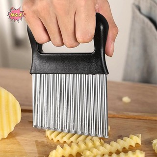 N & X Nâng cấp nhà bếp của bạn với 1 máy cắt nếp nhăn - Máy cắt gợn sóng cho trái cây, rau củ, Salad, cà rốt, khoai tây &.