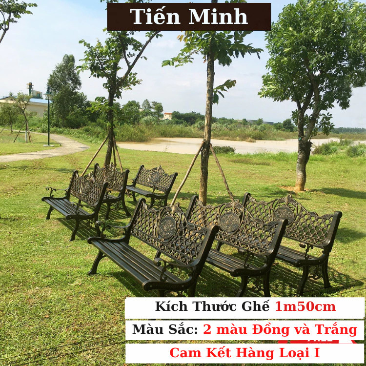Ghế ban công Nhôm đúc Nhập khẩu Ghế ngồi ban công sang trọng Ghế sân vườn đẹp Ghế ngoài trời