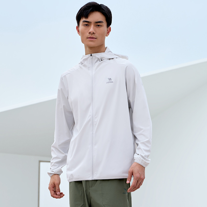 Ảnh CAMEL CROWN Thể Thao Ice Silk Chống Nắng Quần Áo Nam Áo Cardigan Chống Tia Cực tím Quần Áo Nhanh Khô 4
