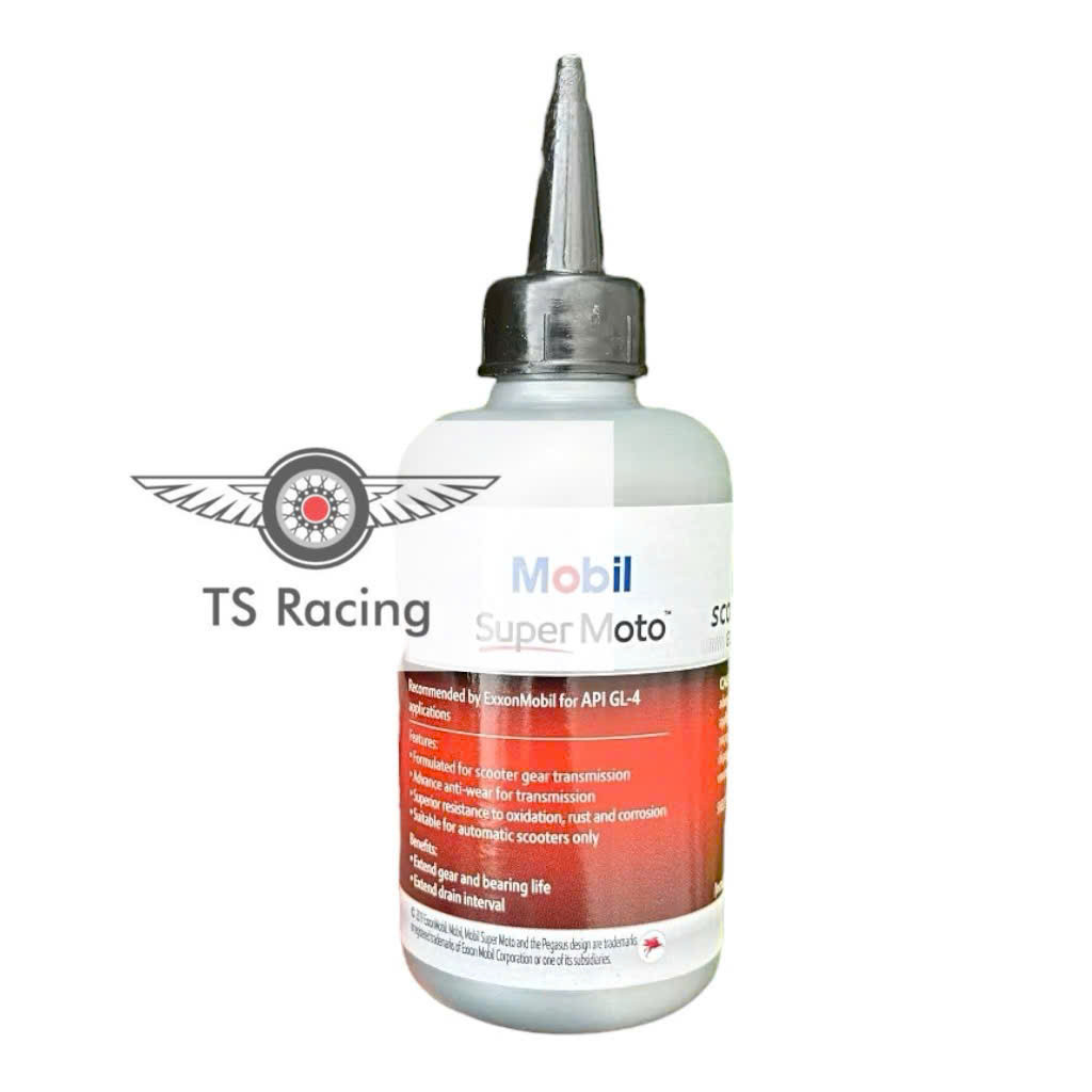 Nhớt lap hộp số mobil super moto 80w90 120ml - xe tay ga