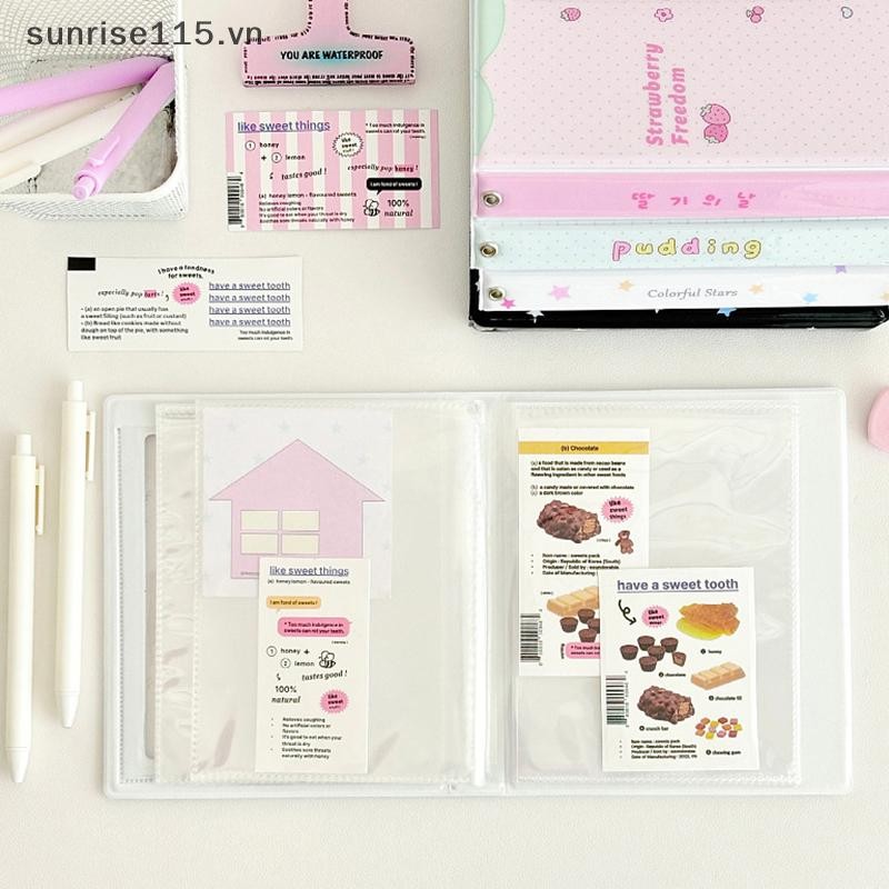 Album Gian Hàng Ảnh Hoạt Hình SRVN Cho 40 Chiếc 2x6 Inch Dải Ảnh Đánh Dấu Trang 20 Chiếc 4x6 4R Giá Đỡ Ảnh Sách Lưu Trữ Thẻ Nhỏ.