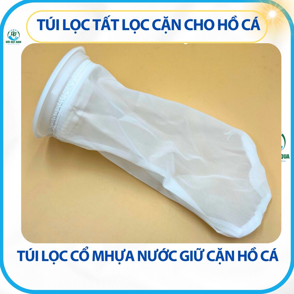 Túi lọc cổ nhựa tất lọc cặn cho hồ cá cảnh, thủy sinh,cá biển thế hệ mới hàng kỹ 3
