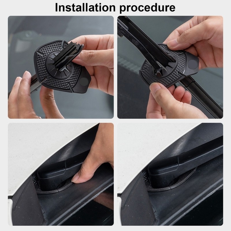 Universal Car Windshield Wiper Protective Cover for Prevent Debris Leaf Falling