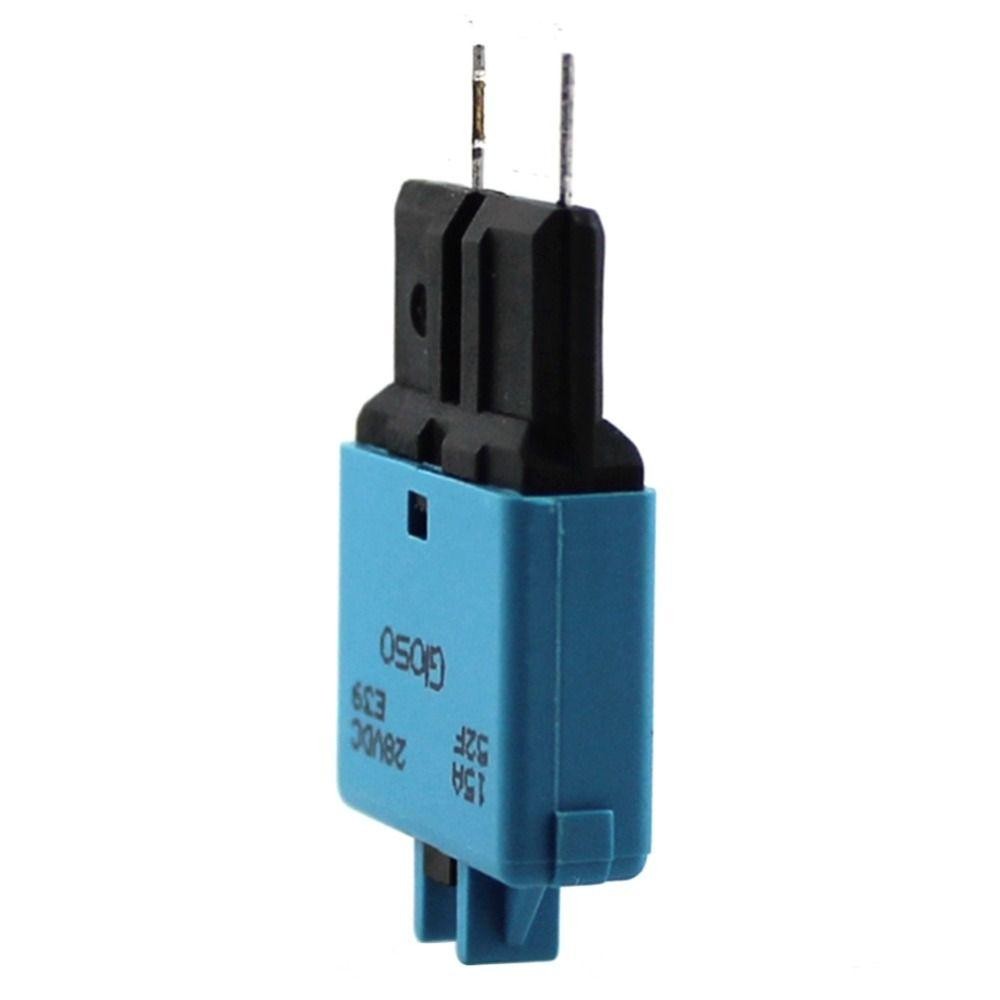 Cầu chì lưỡi FANIELLAPOWELL ATC, Bộ ngắt mạch đặt lại thủ công 5-30A, Phụ kiện ô tô Phục hồi tự động Bảo vệ quá dòng Bảo vệ ô tô Xe máy Xe tải Thuyền Marine