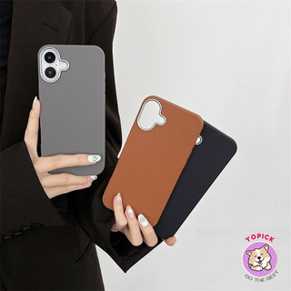 Solid color Phone Case for IPhone 17 16Pro Max 11 12 13 14Plus 15Pro XR XS Max 7 8Plus Phone Girl Friend SP