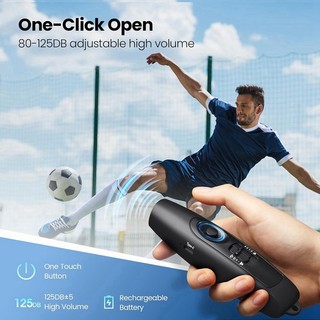 Còi điện tử có sạc USB, Còi khẩn cấp cho giáo viên huấn luyện viên trọng tài, cho trò chơi thể thao ngoài trời Cắm trại