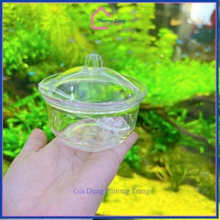 Hũ gia vị có nắp đậy và muỗng trong suốt đựng sa tế bàn quán ăn chất liệu nhựa - Phương Trang
