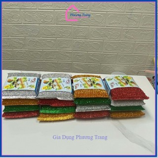 [Kho sỉ] Bịch 60 Miếng Mút Kim Tuyến Rửa Chén Siêu Rẻ, Tiện Dụng - Phương Trang