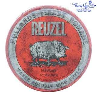 Sáp giữ nếp trung bình độ bóng cao Red Pomade Water Soluble REUZEL [ TN ]