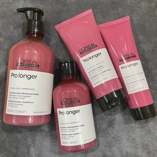Dầu gội giúp tóc chắc khỏe, giảm đứt gãy và dài hơn L'Oréal Professionnel Serie Expert Pro Longer Shampoo 1500ml [ TN ]