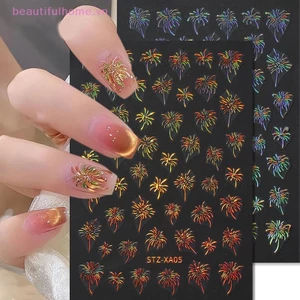 Miếng Dán Móng Tay Flash Nhiều Màu Trang Trí Lập Thể Tự Dính Móng Tay Salon Phụ Kiện Móng Tay DIY [Làm Đẹp]