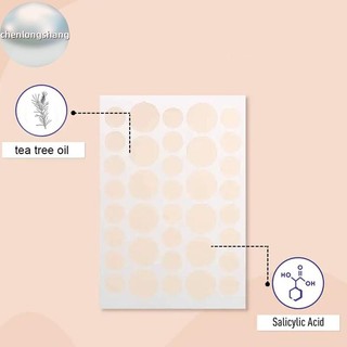 Chenlongshang 720 Cái / bộ Chăm Sóc Da Mặt Mụn Miếng Dán 2 Kích Cỡ Vô Hình Chữa Bệnh Thấm Hút Điểm Miếng Dán Bao Da Cho Nam Nữ EN