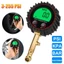 Đồng hồ đo áp suất lốp kỹ thuật số YRBWD, Đồng hồ đo áp suất không khí kẹp chính xác 3255PSI, Đồng hồ đo không khí lốp hạng nặng cho xe tải ô tô, xe máy