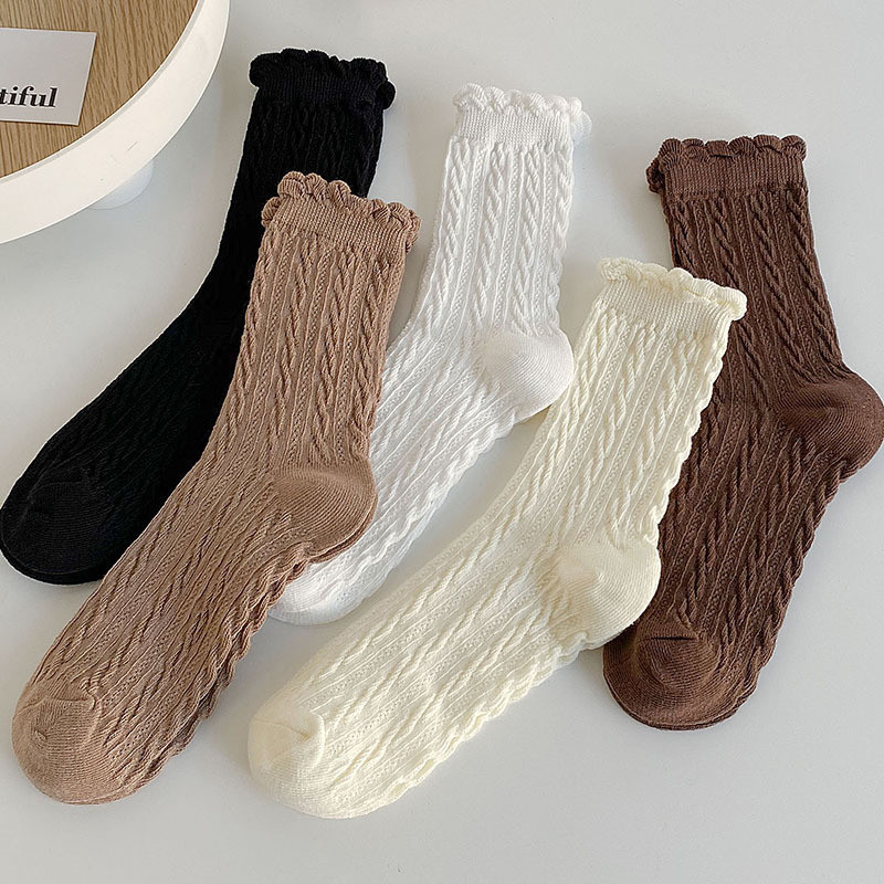 🔥Còn hàng🔥Tất ngắn nữ kiểu dáng đa dạng nhiều màu sắc tất nữ cotton nguyên chất