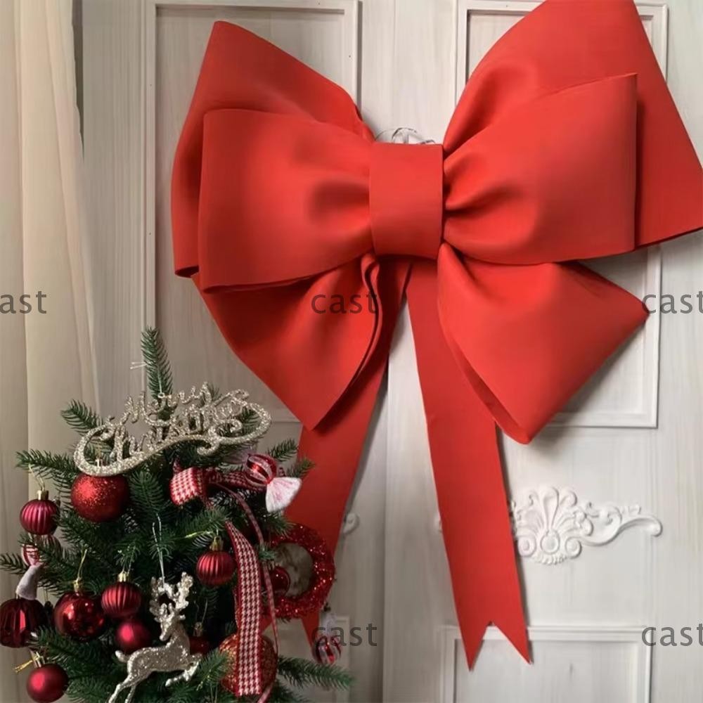 CAST Nơ Nút Nơ Bộ, 30 / 50 / 75cm Giáng Sinh Lớn Nơ Khổng Lồ, Đảng Nền Chất Liệu Bộ Handmade Giáng Sinh DIY Trang Trí Lễ Hội Trang Trí