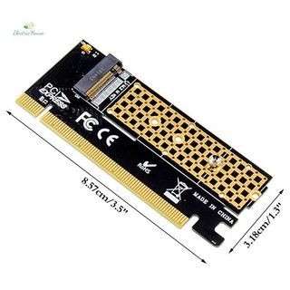 [Nhà điện] Thẻ chuyển đổi M.2 sang PCIE x16 PCI-e sang M.2 Chuyển đổi Bộ chuyển đổi NVMe SSD m2 M Giao diện chính PCI Express 3.0 x4 2230-2280 Kích thước mới
