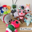 BCT✨in stock✨Dandy's World Plush Toy Dễ thương Trò chơi Nhân vật Búp bê Funny Cartoon Dandy World Plush Toy Baby Sleeping Gối Ngày Trẻ em Quà tặng, Quà sinh nhật