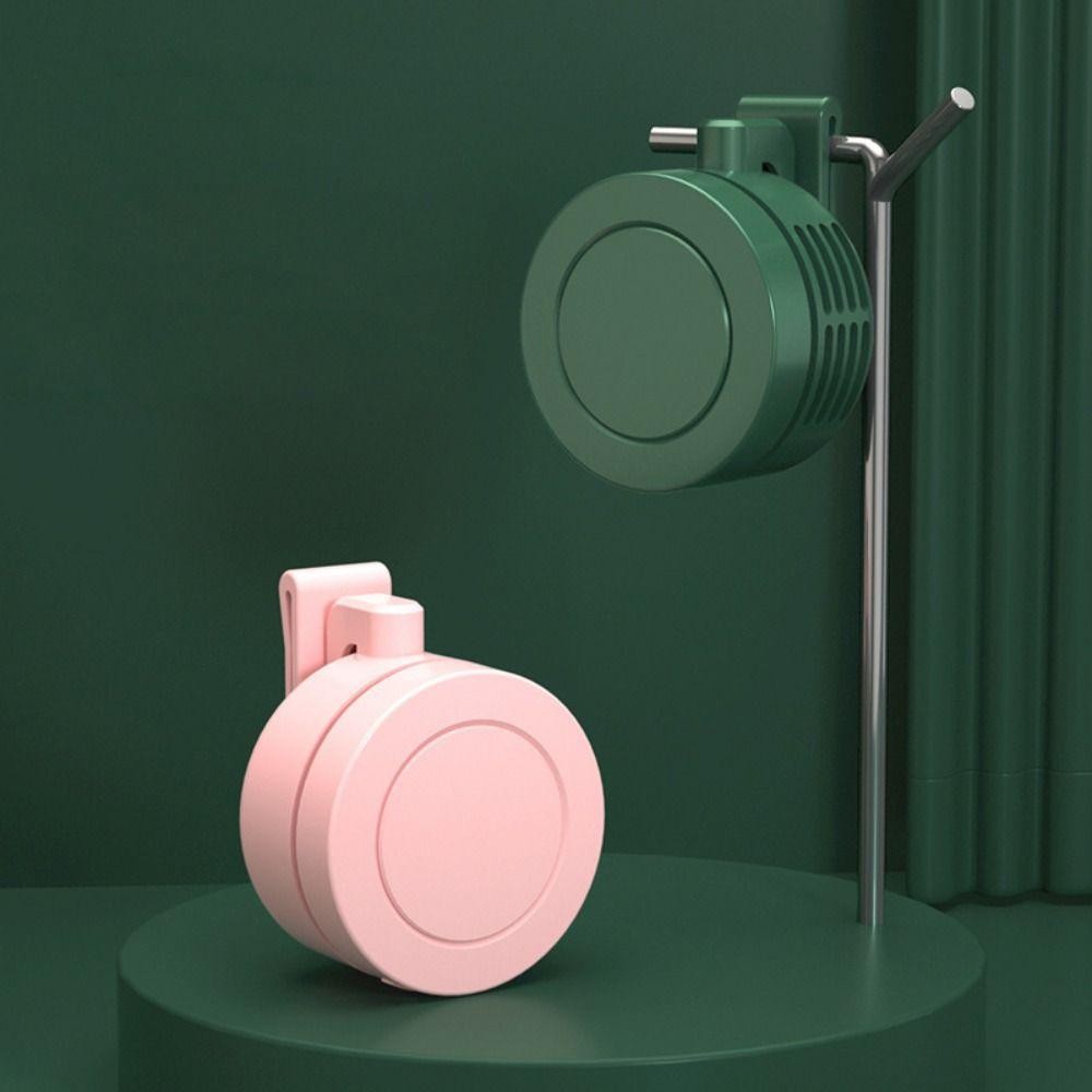 Quạt thắt lưng treo HOBBYIN, Quạt điện không cánh Mini im lặng 3 tốc độ đeo được, Quạt bỏ túi dài có thể điều chỉnh 360 độ có thể sạc lại USB